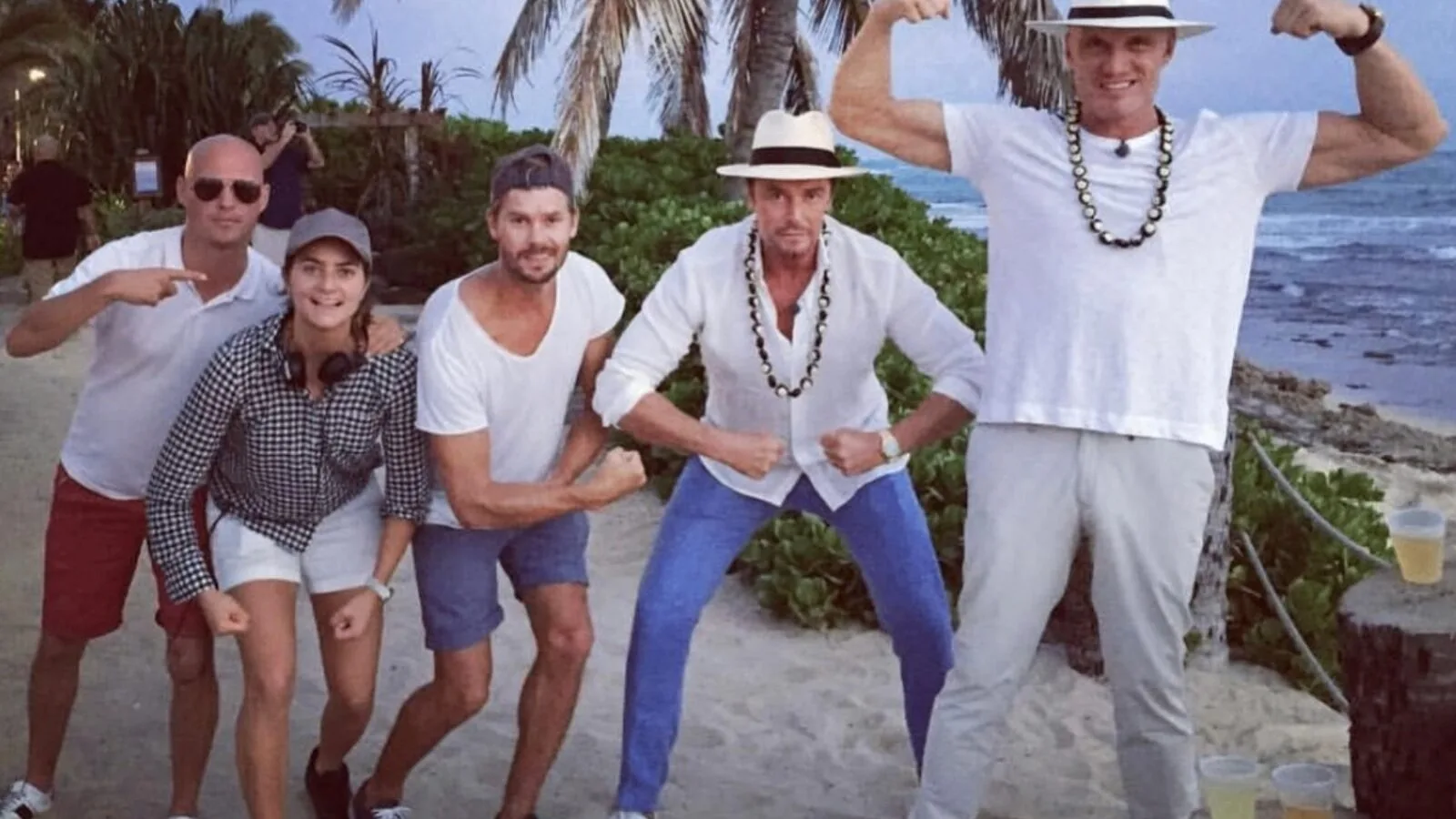 Location sound recordist on set for TV4 — När och fjärran" — With Dolph Lundgren and crew (Hawaii, US, 2015)