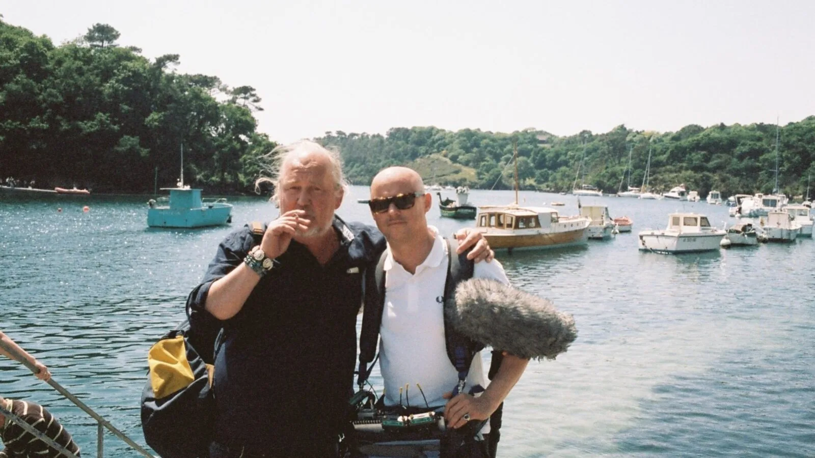 Location sound recordist on set for TV3 — Mauro och Pluras tågluff" — with Plura Jonsson (Cancale, FR, 2013)